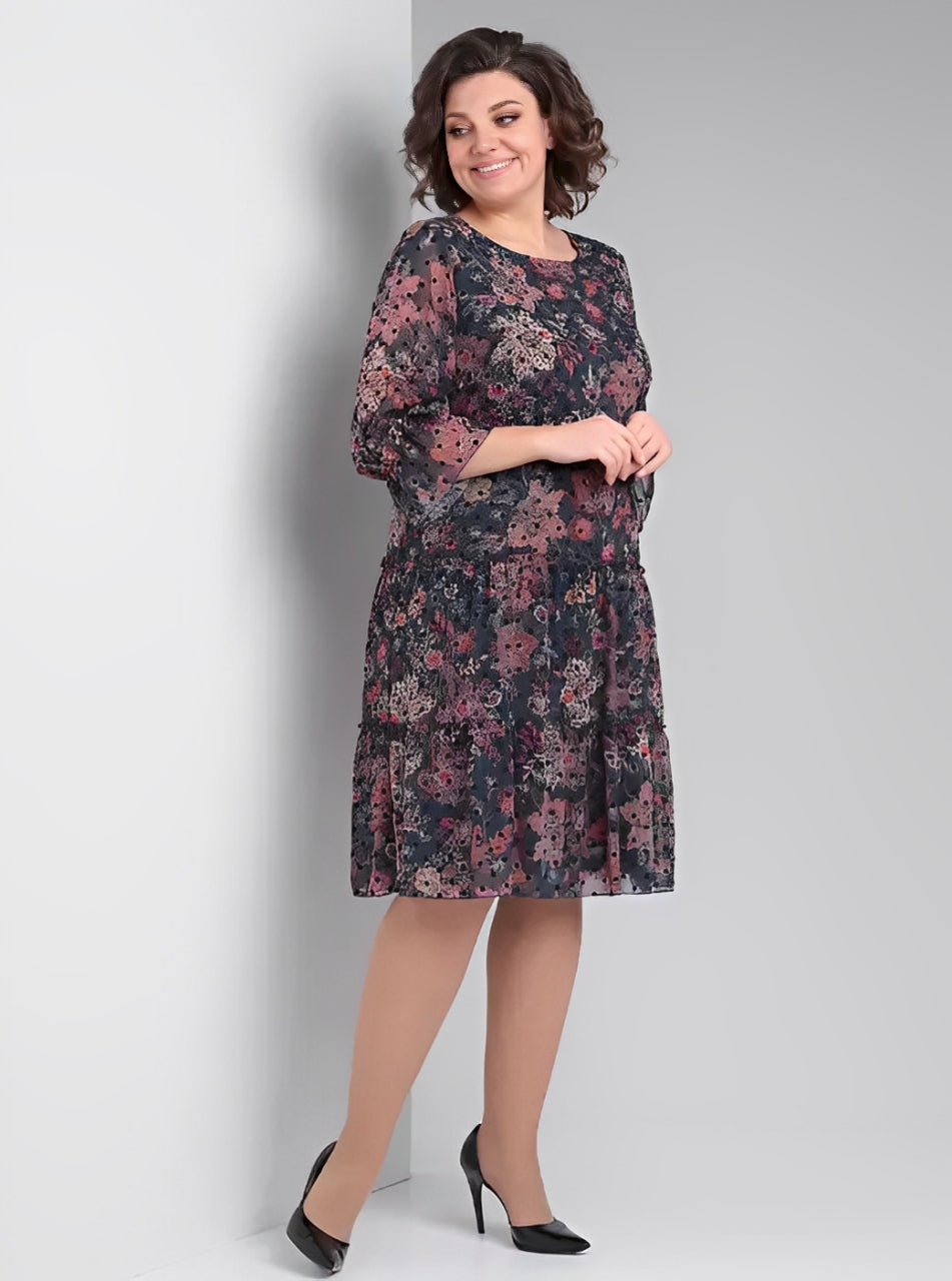 Nuevo vestido estampado de primavera 2025