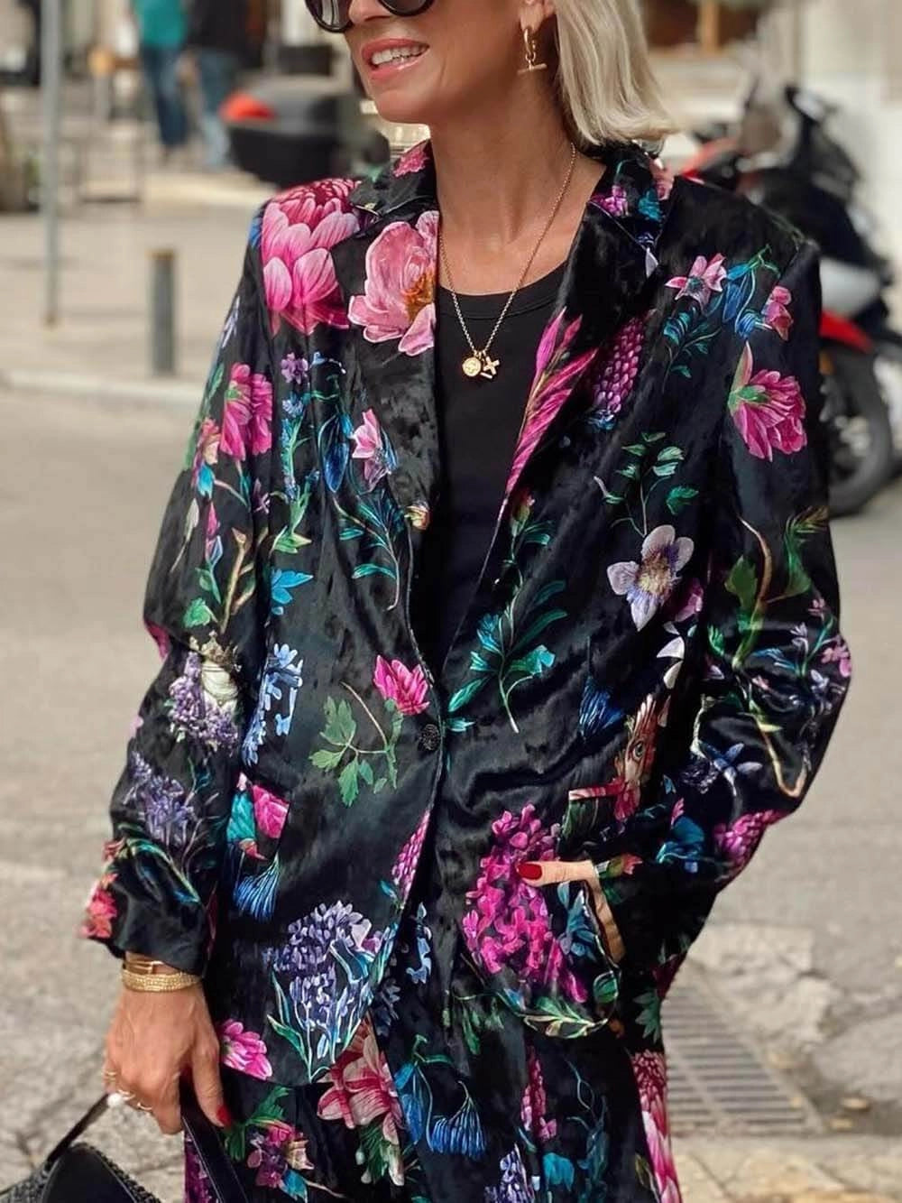 Conjunto estampado Floral