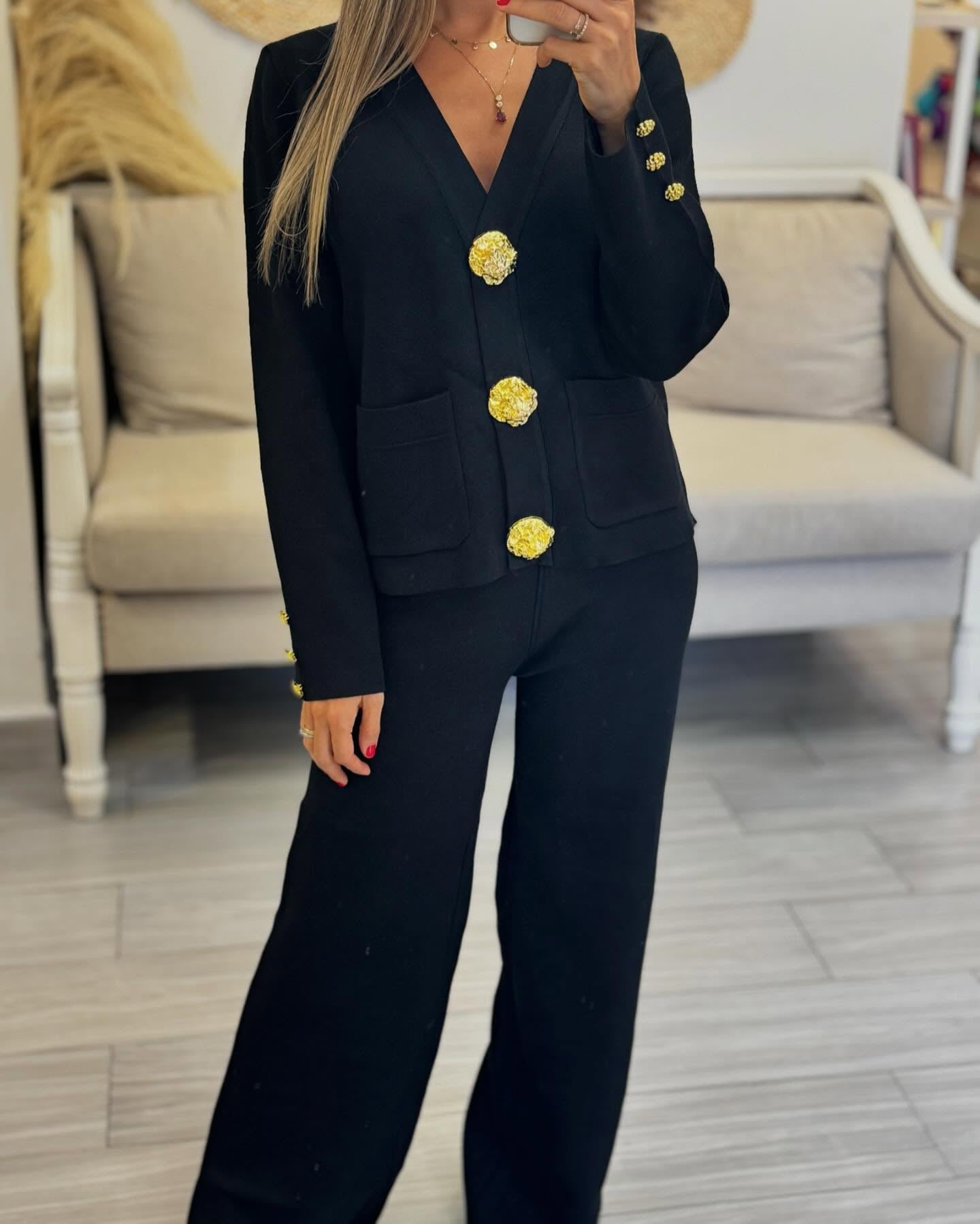 Conjunto De Punto Cozy Chic