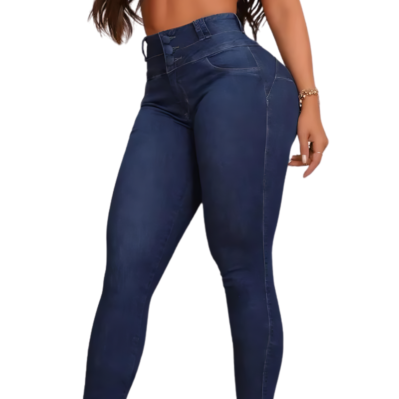 Pantalón Push Up Ajustado Levanta Glúteos