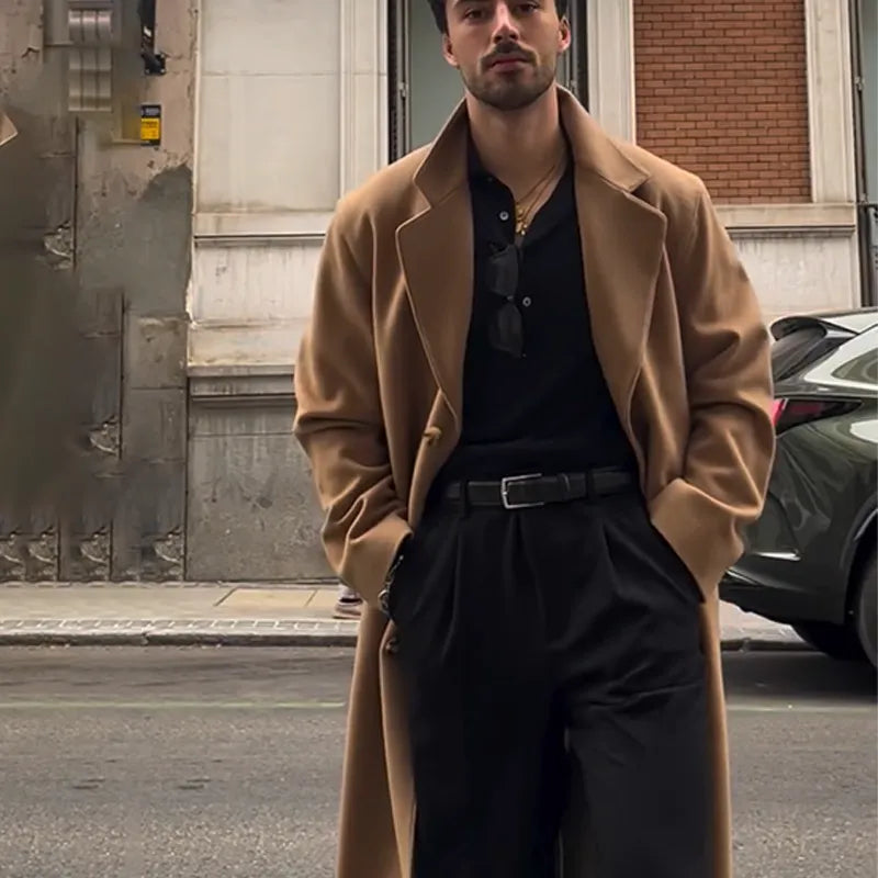 Abrigo por encima de la rodilla