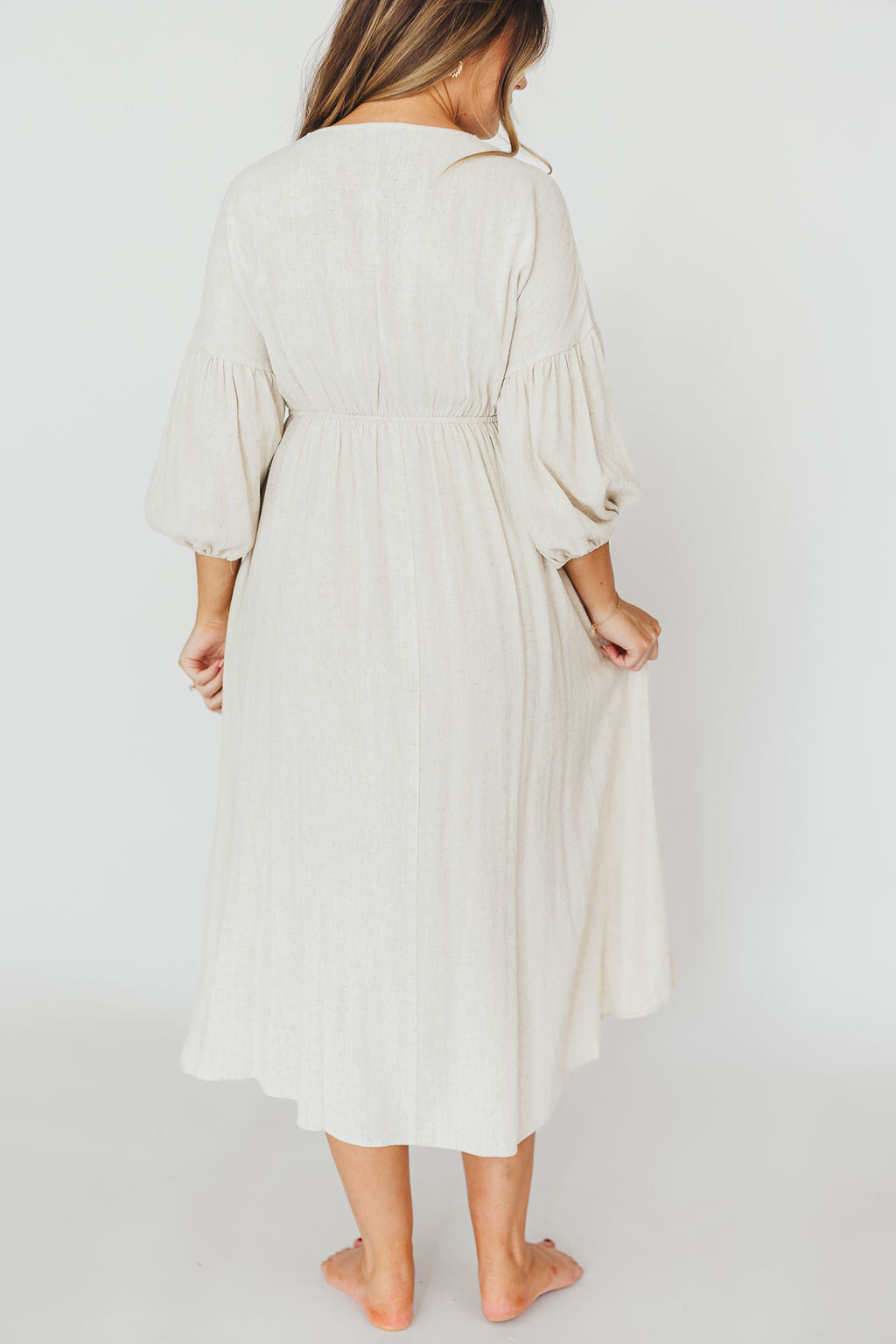 Vestido midi Hunter de gasa