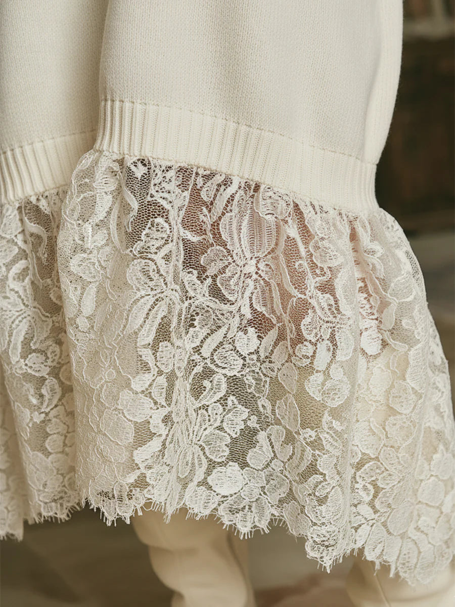 vestido largo de punto Britany