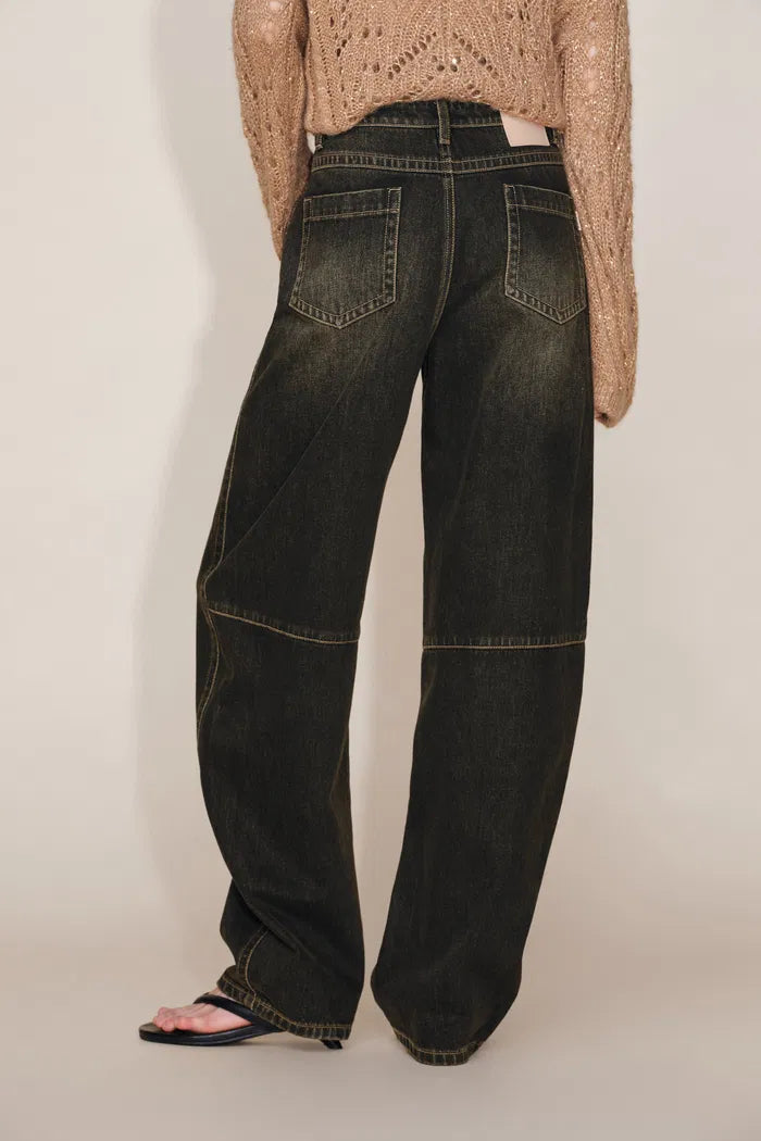 Vaquero de Contraste Lavado