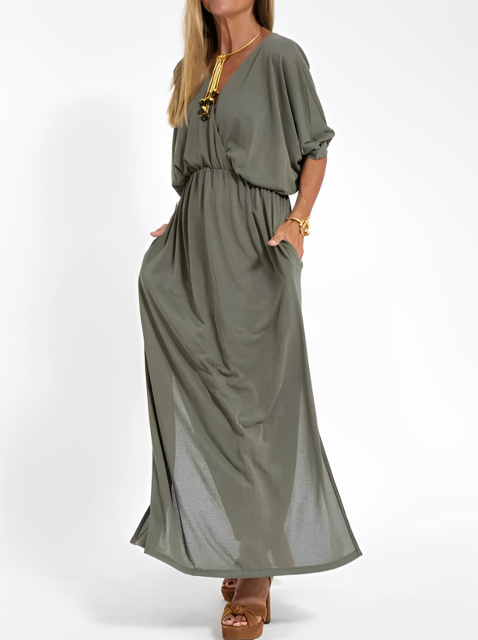 VESTIDO LISO - ESTANDAR MUJER (LIQUIDACIÓN)