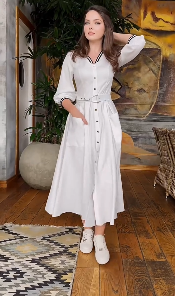 Vestido Casual Lenis