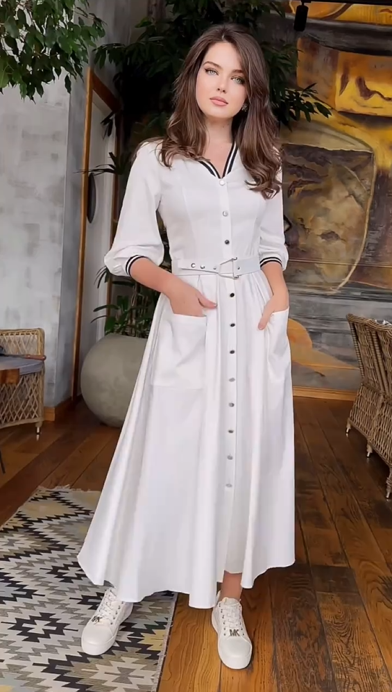 Vestido Casual Lenis