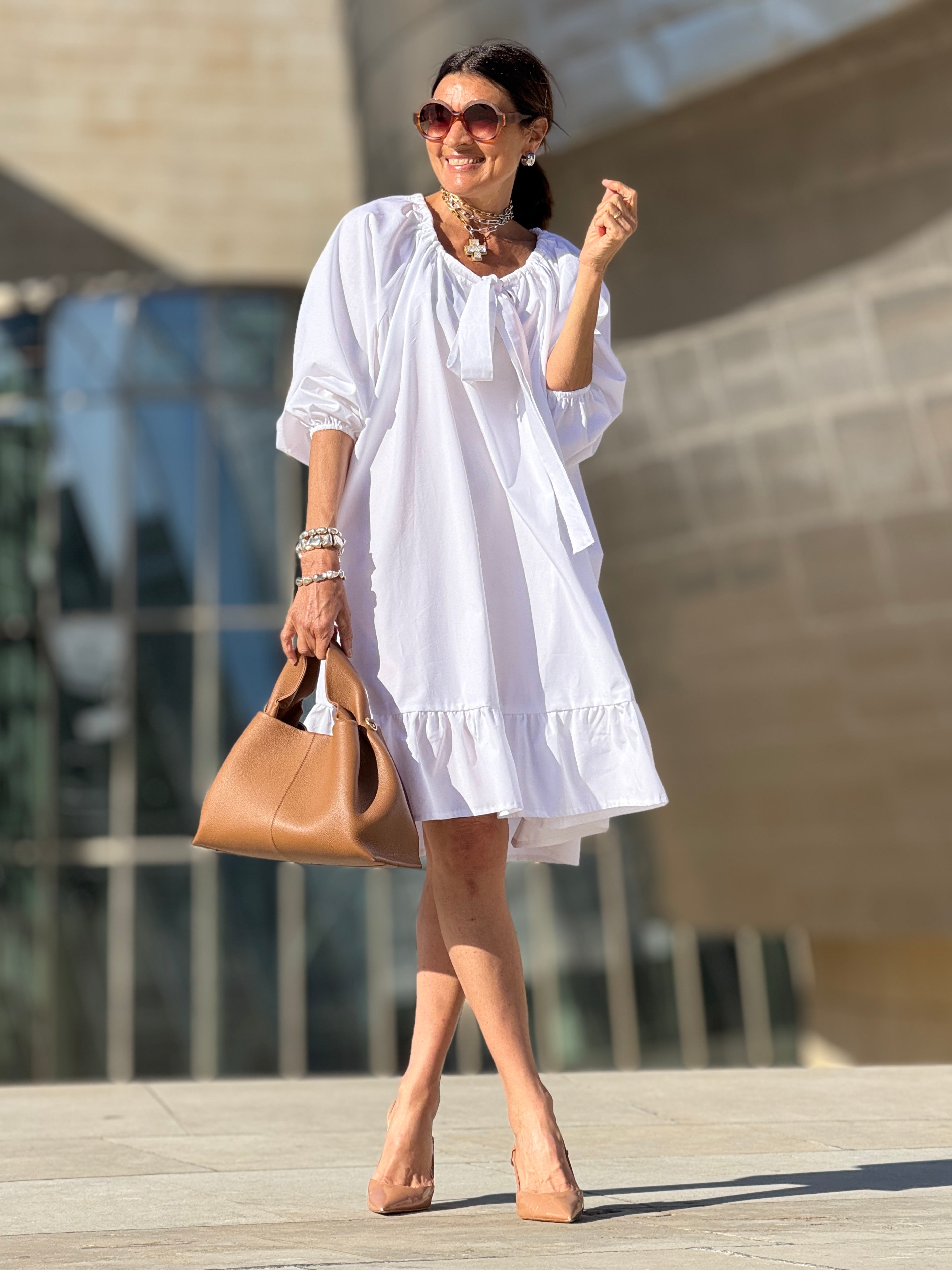 Vestido Blanco Hiedra