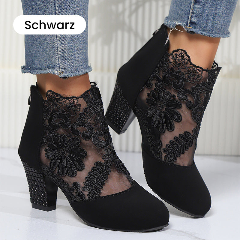 Damen High Heels mit eleganter Spitze für den Sommer