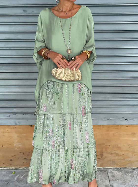 VESTIDO ARTÍSTICO - SILUETA SUELTA (LIQUIDACIÓN)