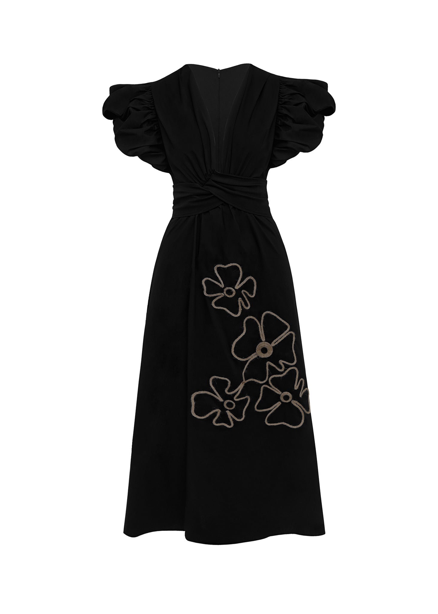 Vestido Maxi Detalles En Yute