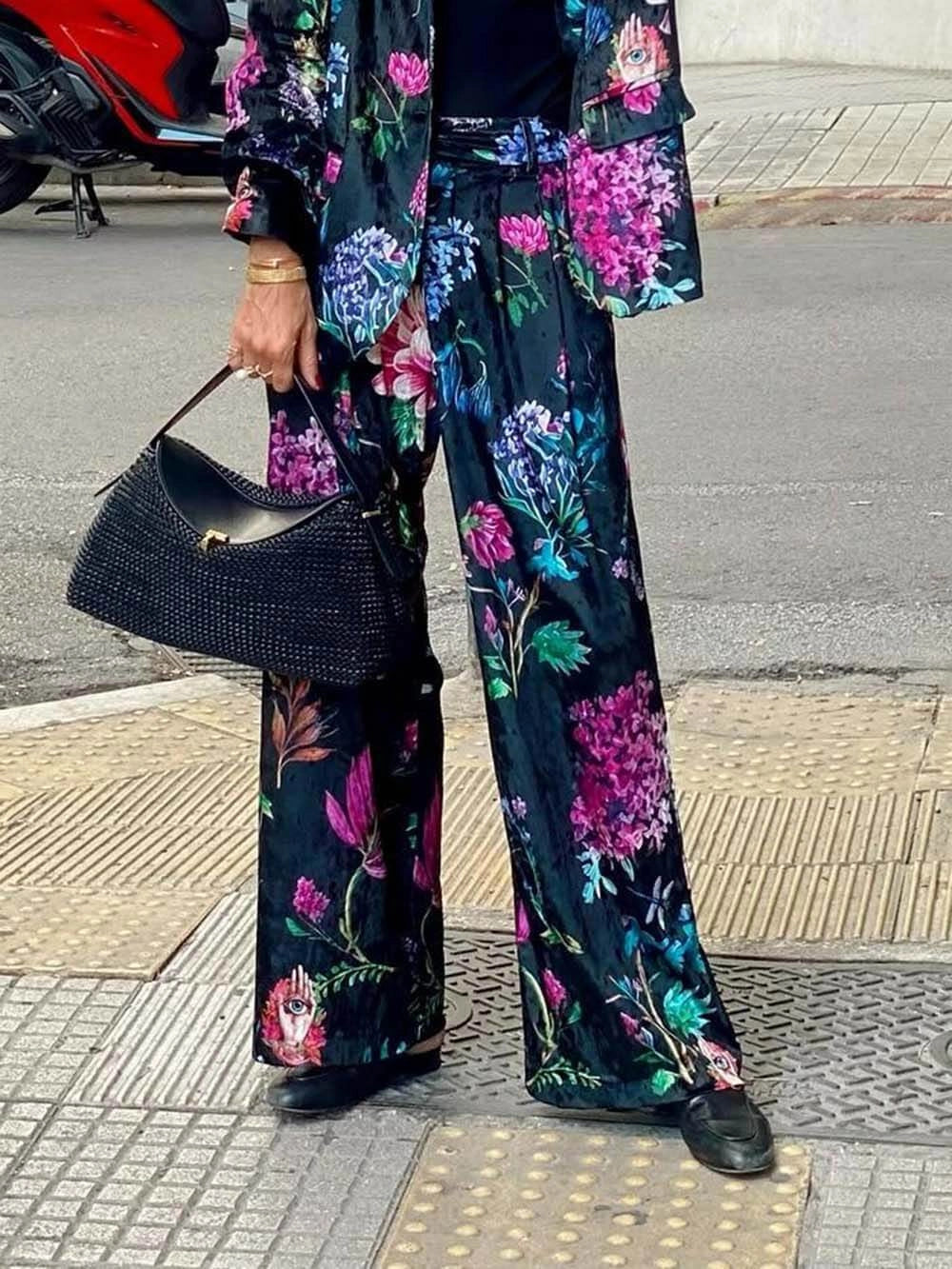 Conjunto estampado Floral