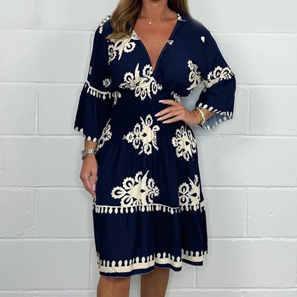 vestidos de verano estampados para mujer (LIQUIDACIÓN)