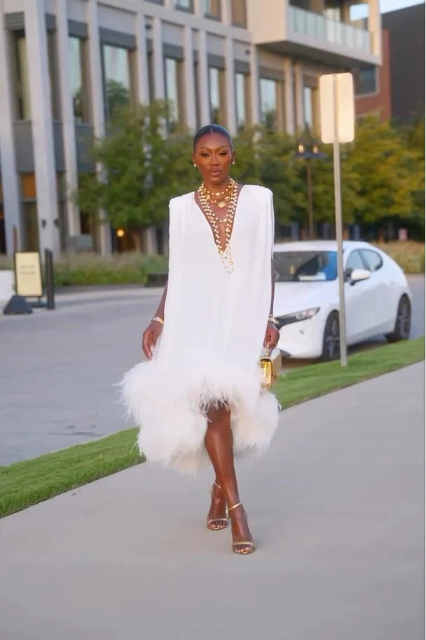 Elegante vestido midi sin mangas Estefany