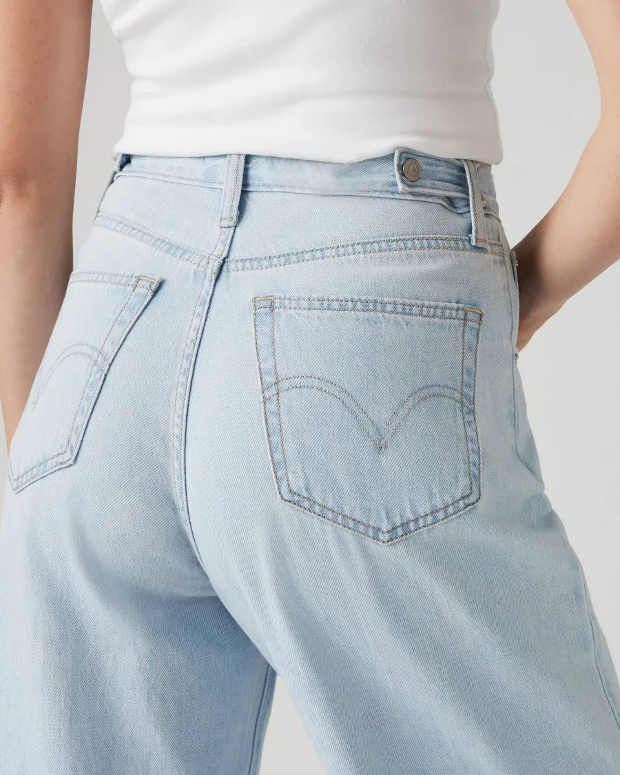 Vaqueros holgados con cintura ajustable