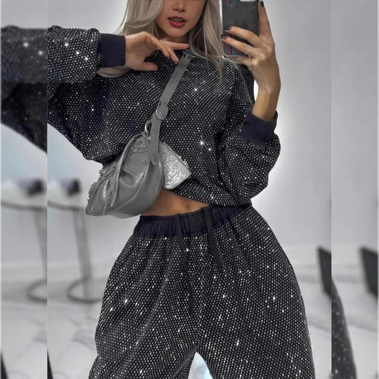 Conjunto de lentejuelas Jaz