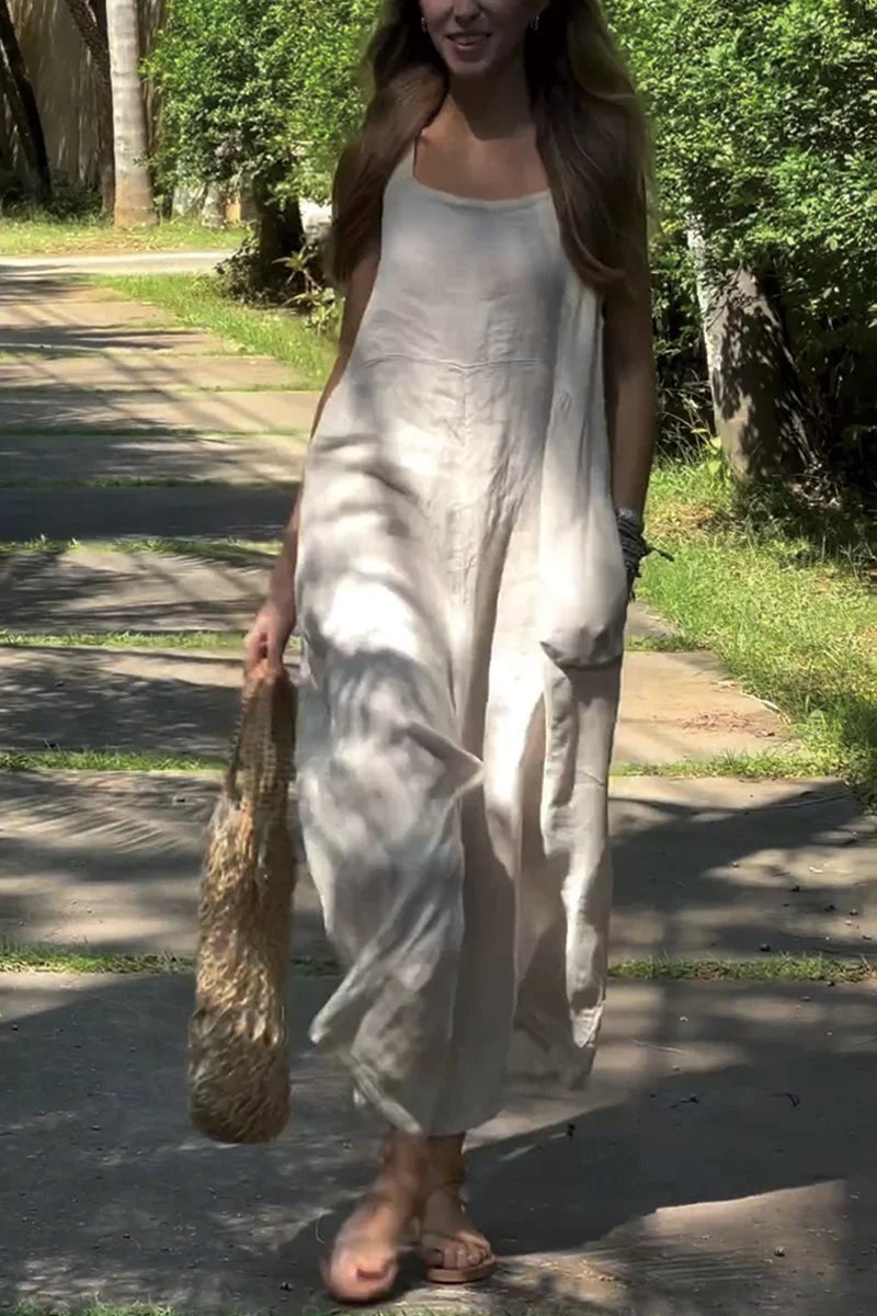 Traje Boho De Lino