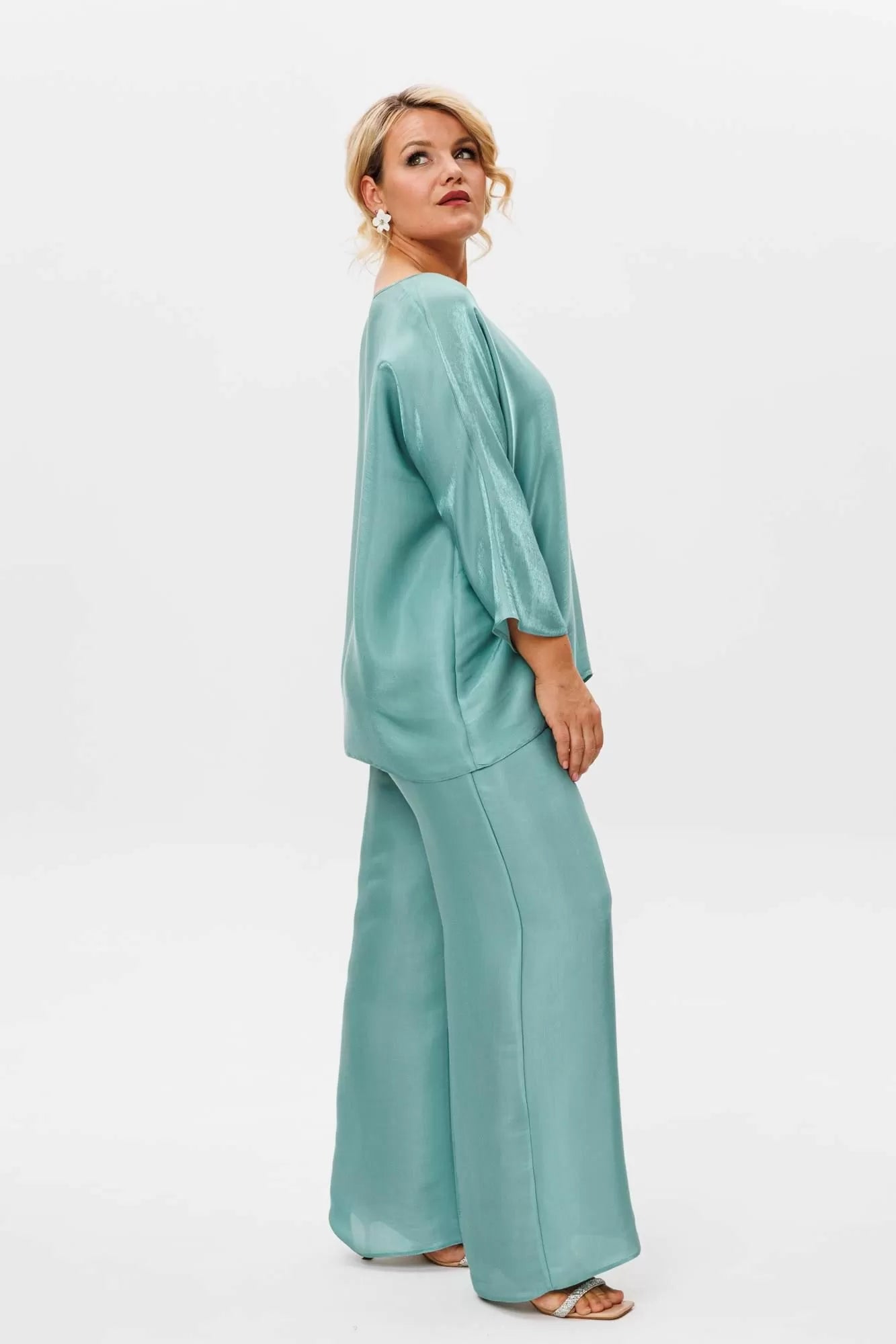 Conjunto Anastasia Color Esmeralda