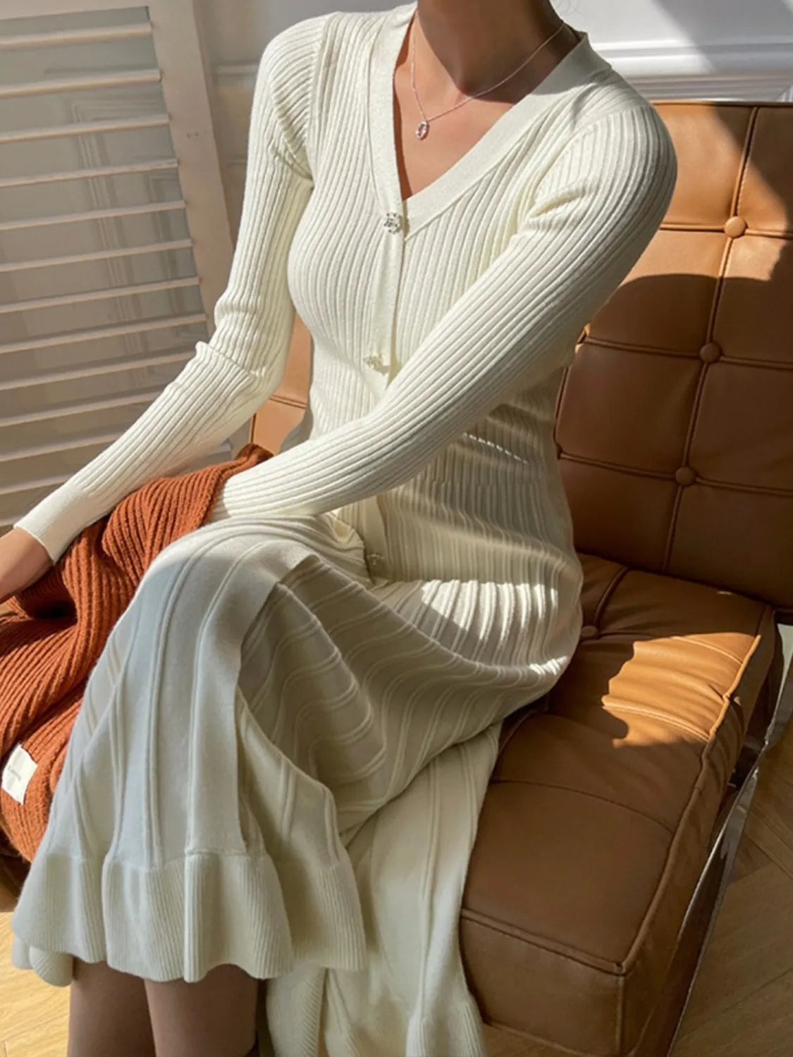 Vestido Elegante Plisado