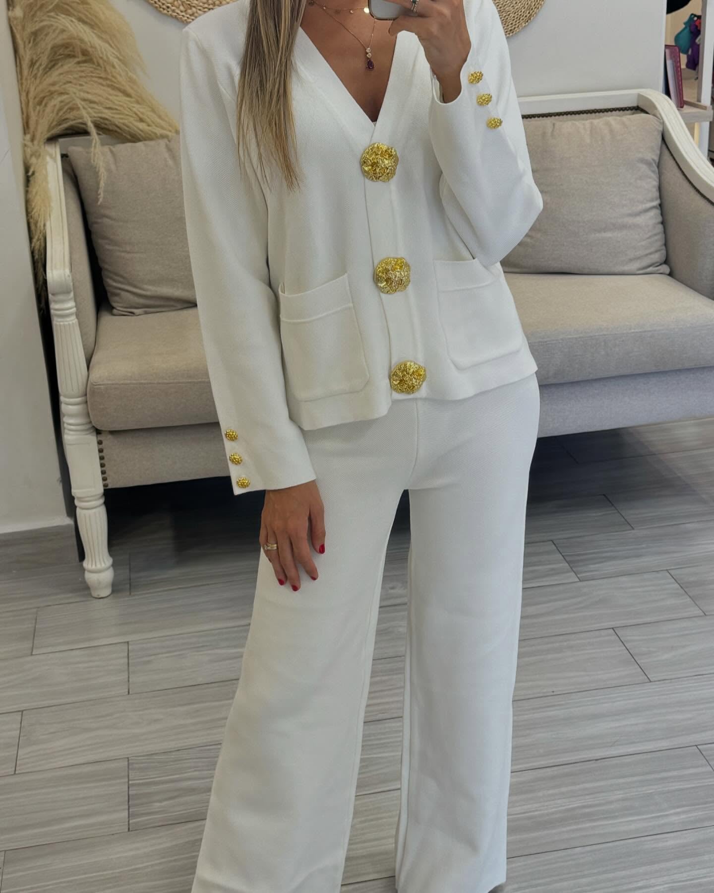 Conjunto De Punto Cozy Chic