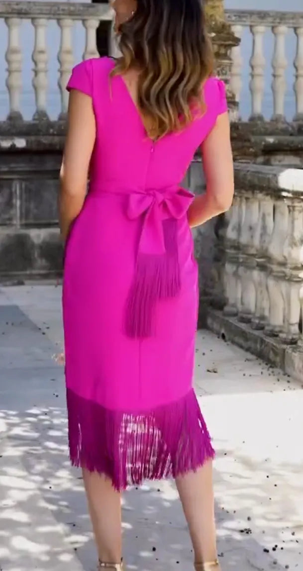Vestido midi Lory