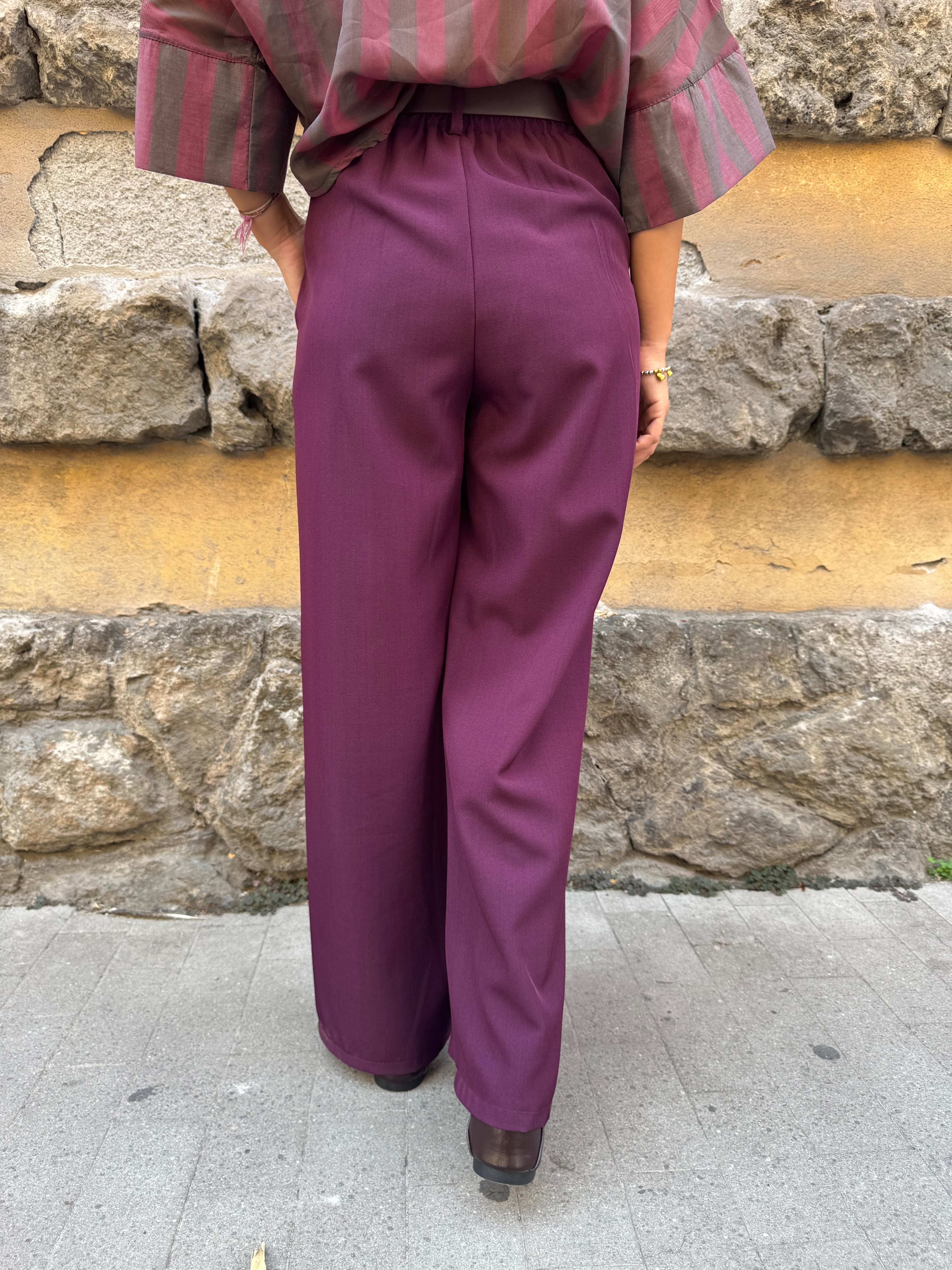 Pantalón Plisado Any