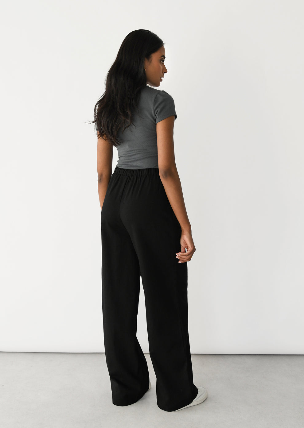 Pantalón de lino primavera-verano