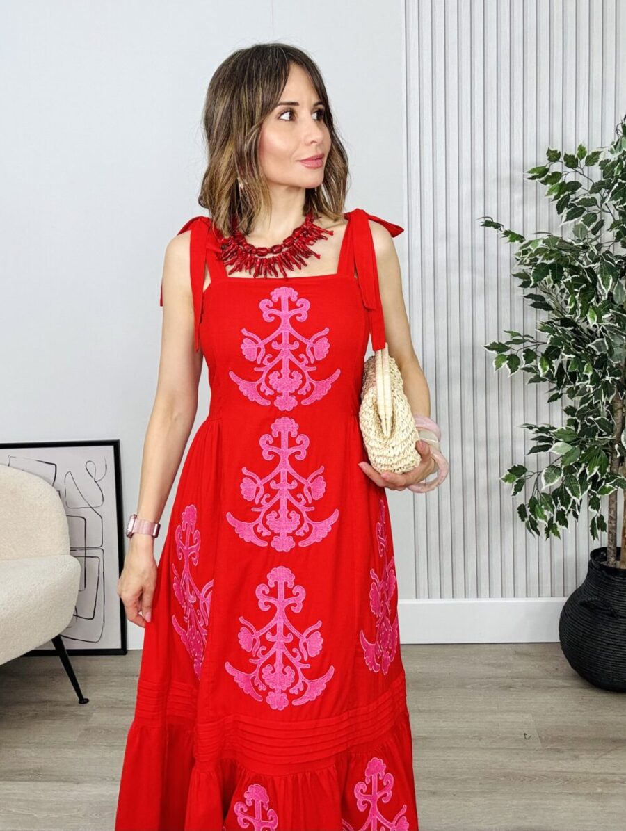 Vestido MARISMA Rojo