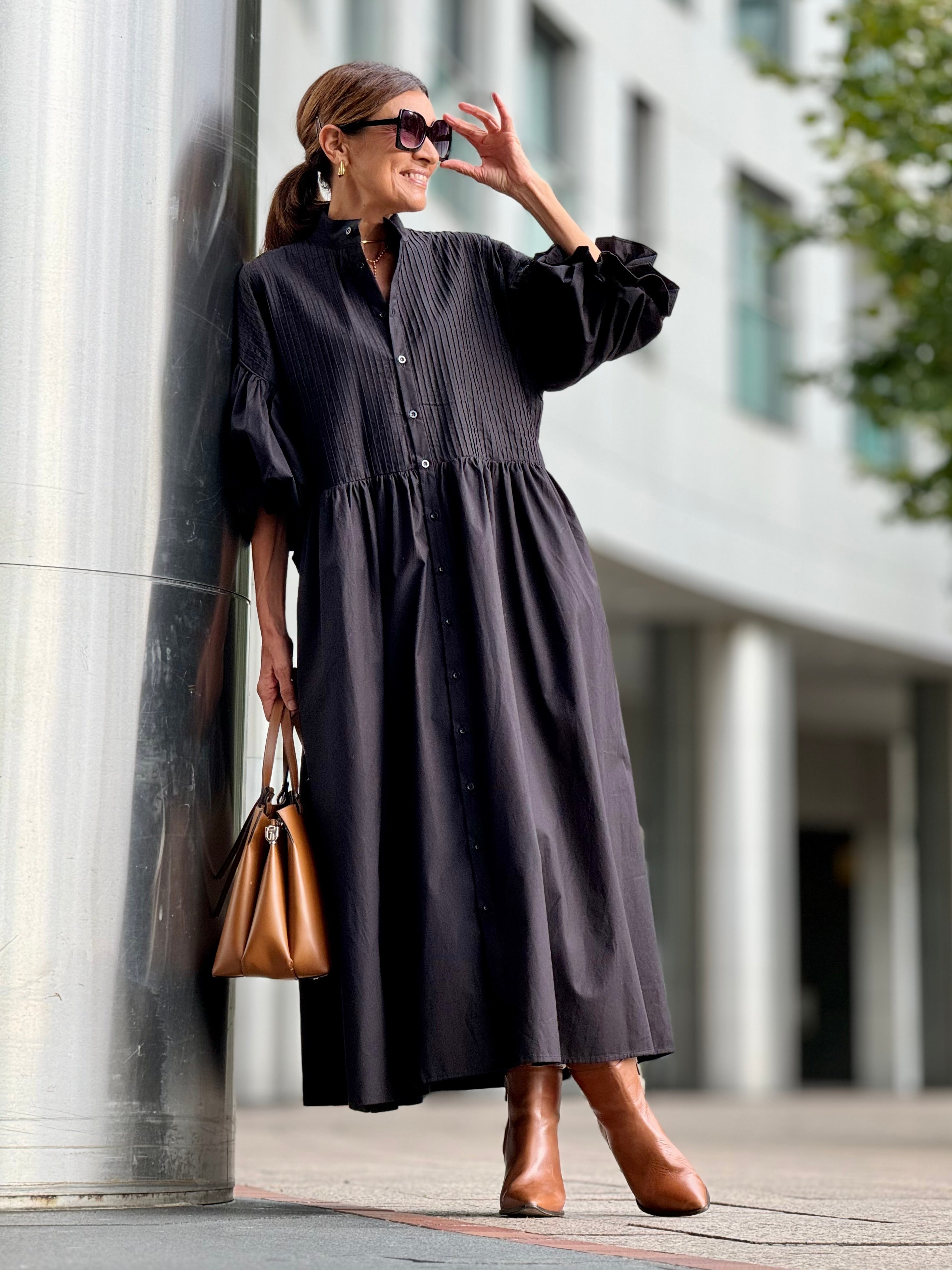 Vestido Phoebe Negro