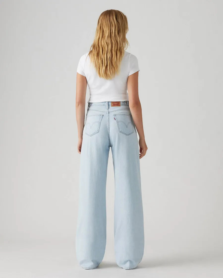 Vaqueros holgados con cintura ajustable