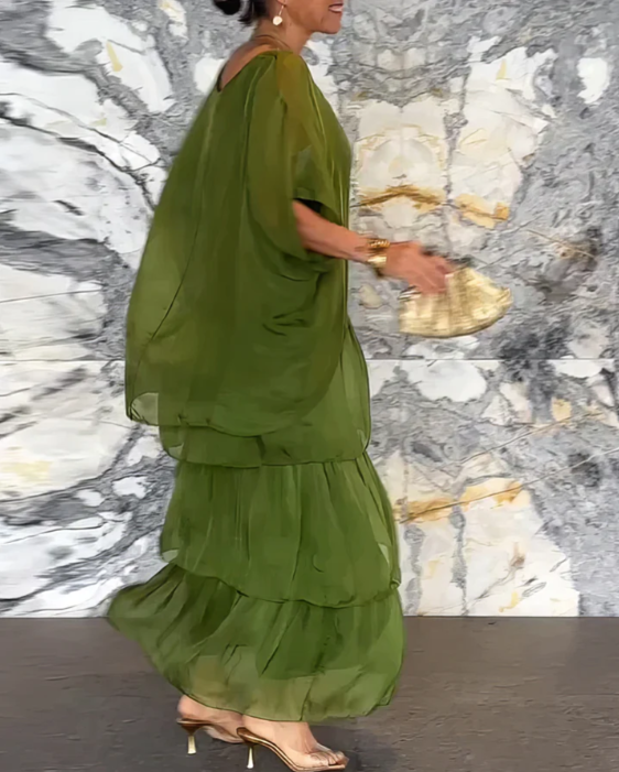 VESTIDO ARTÍSTICO - SILUETA SUELTA (LIQUIDACIÓN)