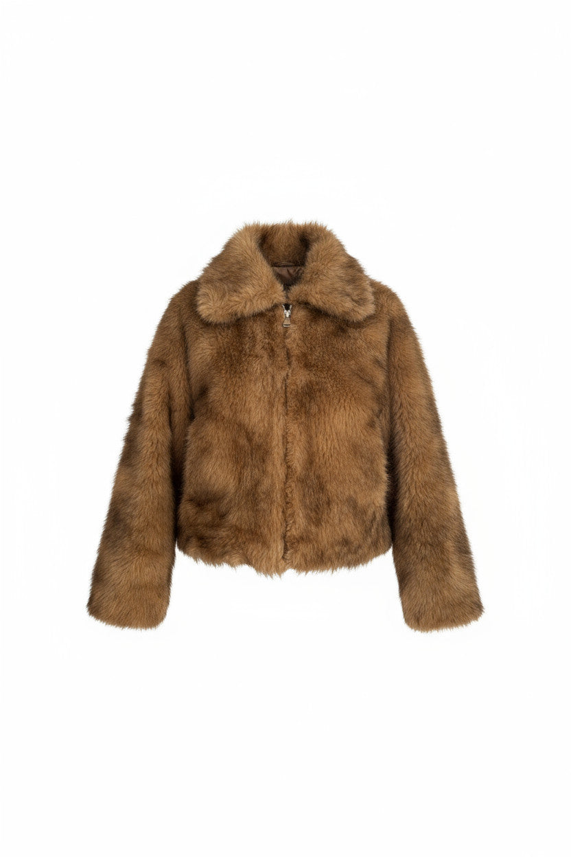 Chaqueta pelo sintético Naty