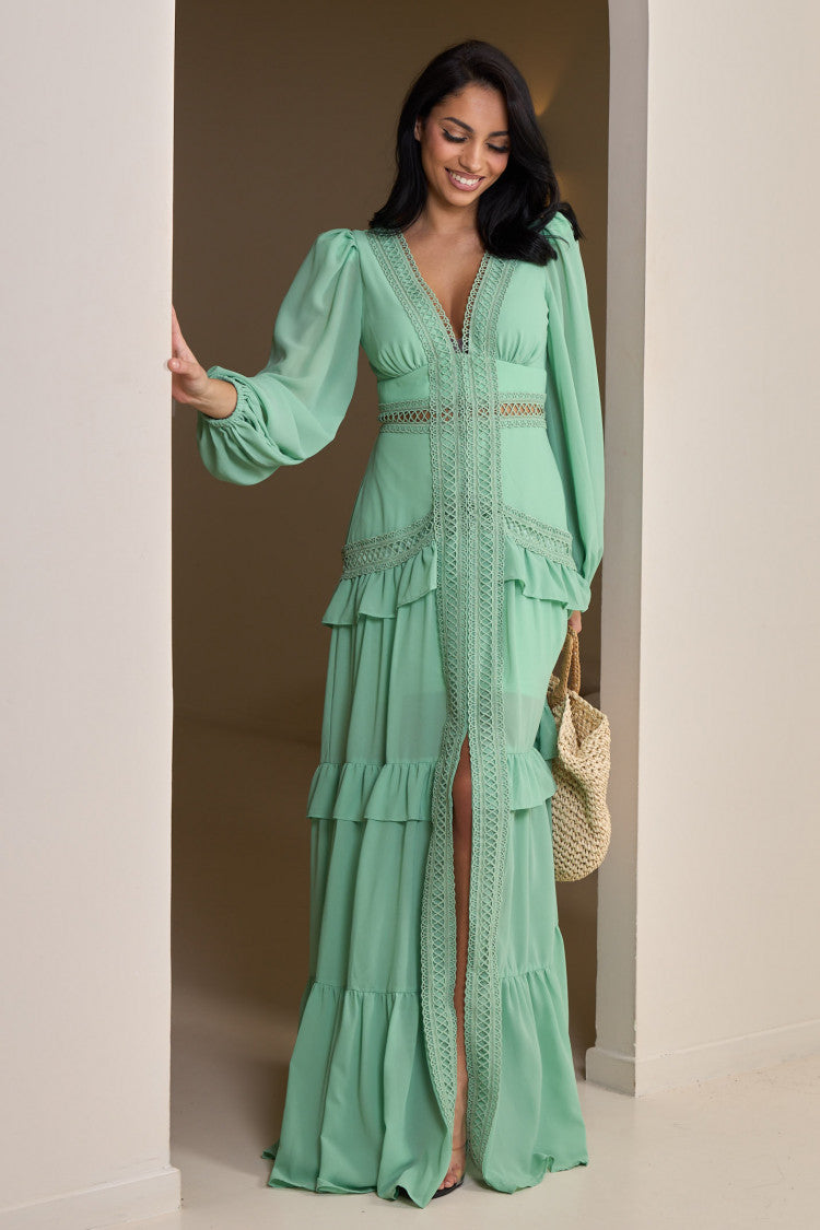 Claudine | Vestido de Verano con Abertura