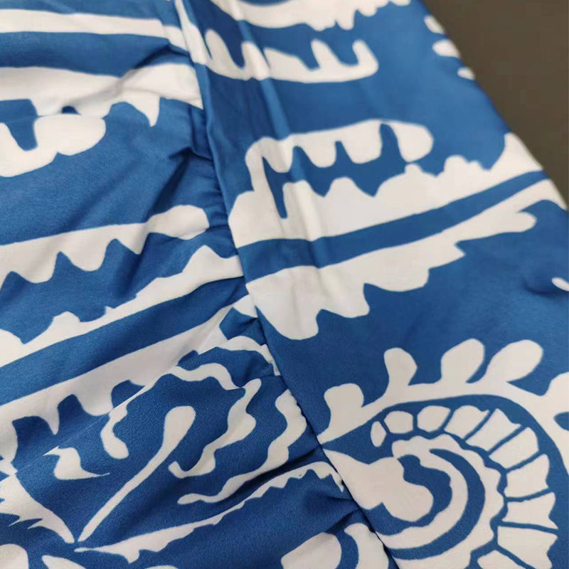 Vestido holgado elegante con cuello en V