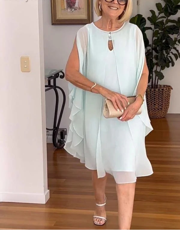 Vestido Elegante Unicolor